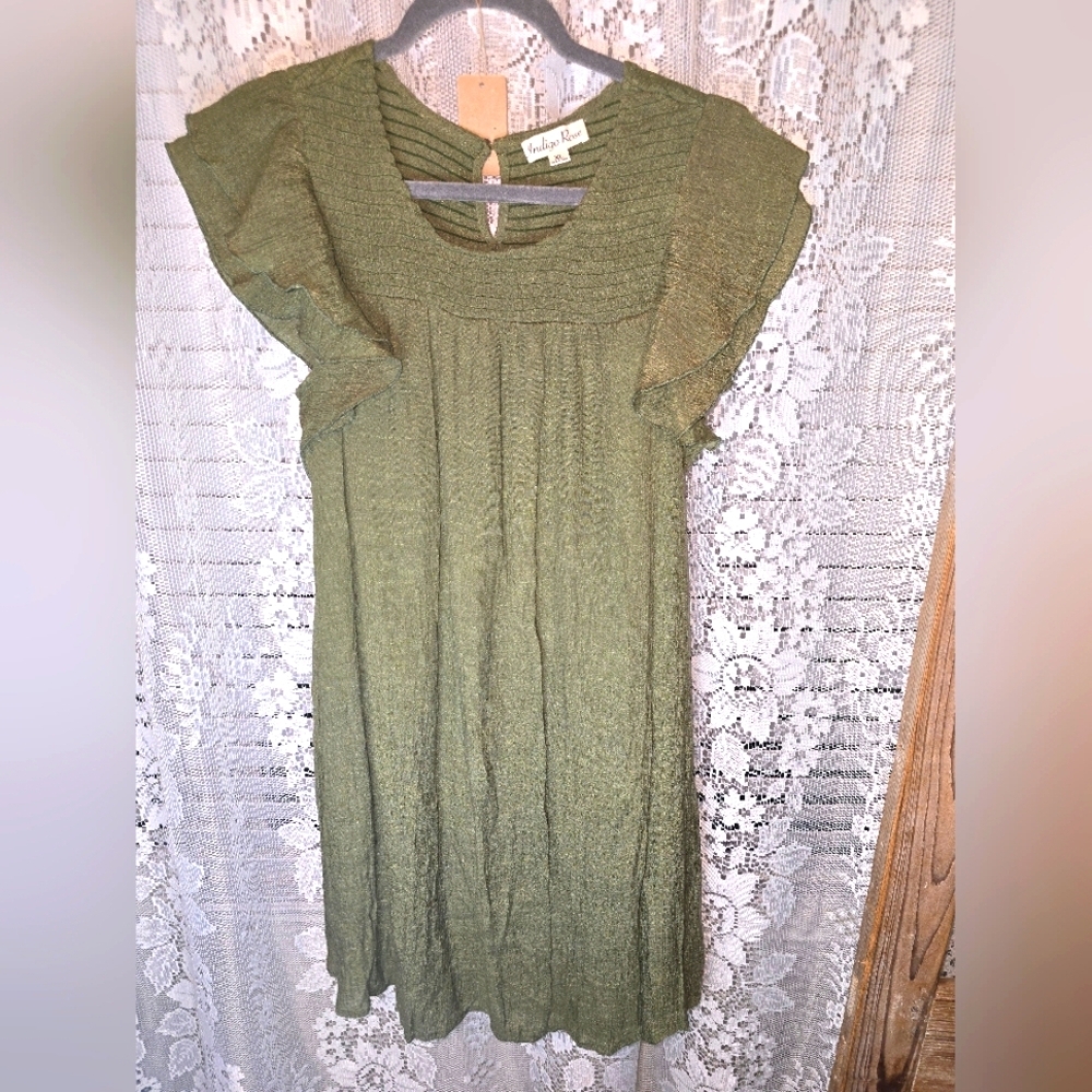 Indigo Rose, Womens XL Midi Dress, Sleeveless Summer Dress